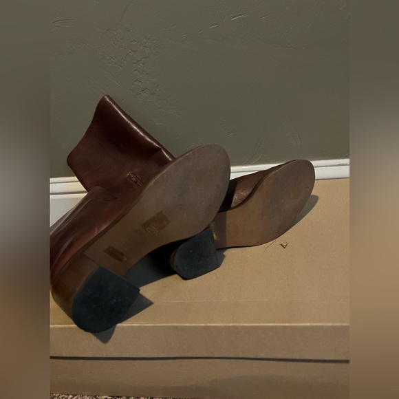 Anthropologie Knee High Leather Boots - Picture 6 of 10